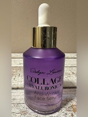 Evelyn Laurent Collagen & Hyaluronic Acid Anti-Wrinkle Face Serum - NIB